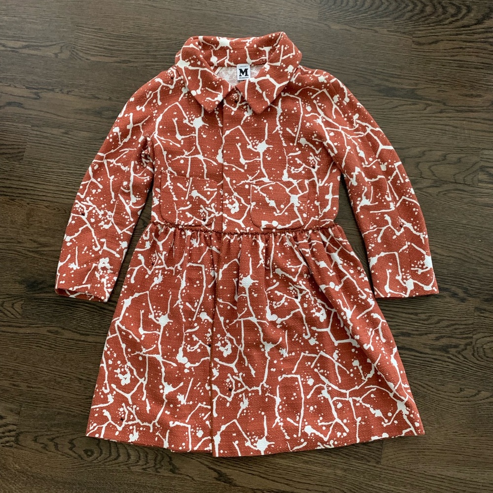 M Missoni Splatter Print Textured Cotton Jacket
